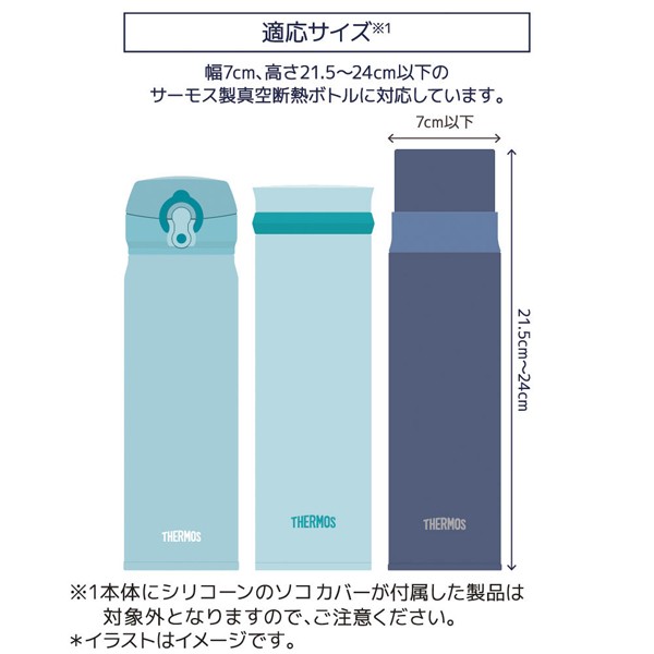 ボトルカバー サーモス Thermos マイボトルポーチ 450 600ml用 Apg 500 カバー ケース 水筒カバー ポーチ 水筒 ボトルホルダー ボトの通販はau Pay マーケット お弁当グッズのカラフルbox