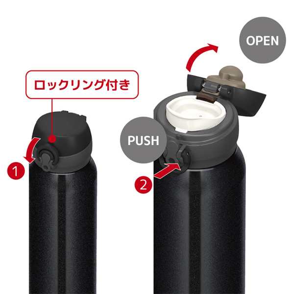 水筒 サーモス Thermos 真空断熱ケータイマグ 750ml Jnl 754 軽量 ステンレス 保温 保冷 直飲み 真空断熱 軽量 スリム 直飲み マグ 魔の通販はau Pay マーケット リビングート