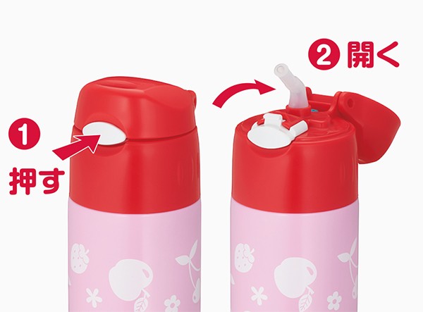 水筒 サーモス Thermos ステンレス 真空断熱ストローボトル 400ml Fhl 402f 保冷 ストロー カバー付き ボトル 幼稚園 保育園 子供 保の通販はau Pay マーケット リビングート