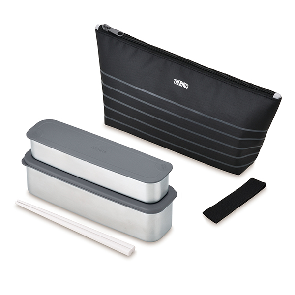 お弁当箱 2段 サーモス Thermos フレッシュランチボックス 815ml Dsa 803w スリム 食洗機対応 ステンレス 保冷ケース付き メンズ 保冷の通販はau Pay マーケット お弁当グッズのカラフルbox