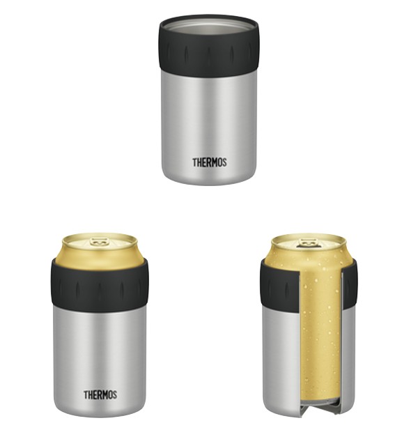 缶ホルダー サーモス thermos 保冷 350ml JCB-352 缶クーラー ステンレス製 （ 保冷専用 缶 カバー ホルダー 持ち運び  ドリンクホルダー ｜au PAY マーケット