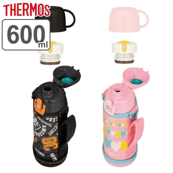 水筒 サーモス Thermos 2way 直飲み コップ ステンレス 600ml Fjj 600wf 真空断熱 スポーツドリンク対応 保冷 保温 すいとう 直のみ の通販はau Pay マーケット リビングート