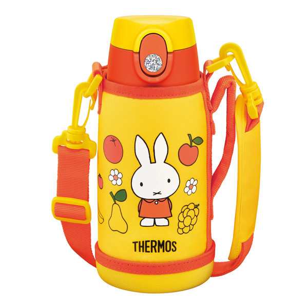 サーモス 水筒 600ml 2way ストロー コップ ミッフィー ステンレス FJO-600WFB （ THERMOS miffy 真空断熱  スポーツドリンク対応 ワンタッチ 保冷 保温 ストロータイプ コップ付 子供用水筒 キッズボトル ショルダーベルト ）の通販はau PAY マーケット  - リビングート ...