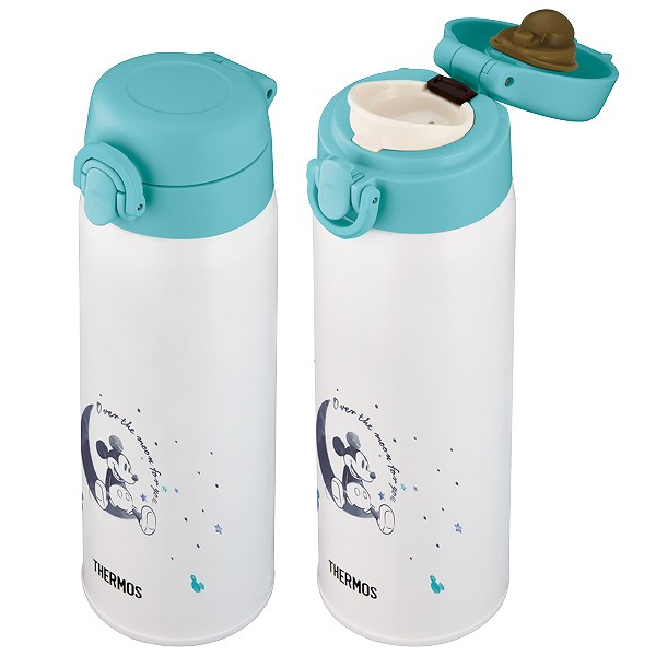 調乳用 水筒 500ml サーモス thermos JNX-502DS ステンレス ミッキー （ 粉ミルク 調乳 赤ちゃん お湯 持ち運び 調乳ボトル  ボトル ディズニー キャラクター ミッキーマウス 魔法瓶 保温 保冷 ）