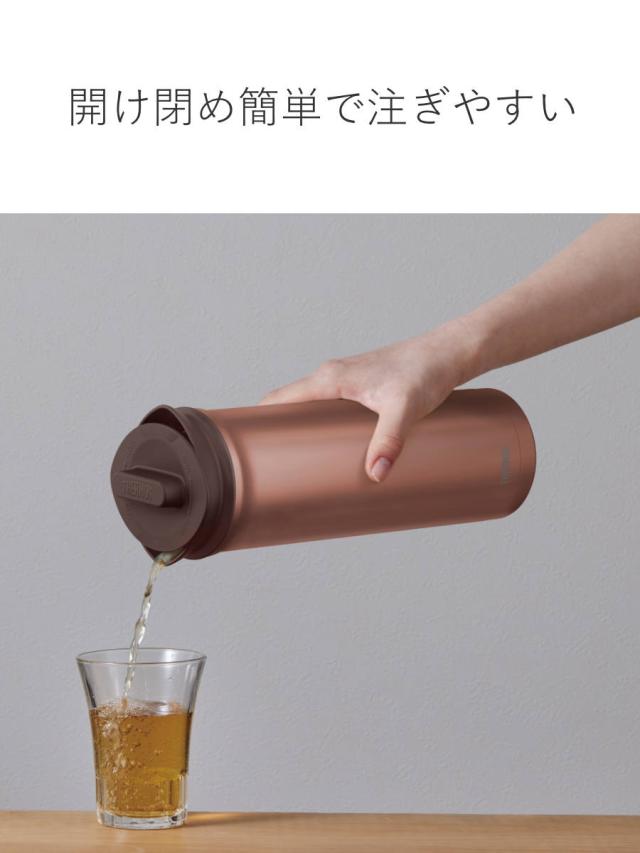 サーモス ポット 1L 保温 魔法瓶 ステンレス TTD-1000 （ THERMOS 卓上