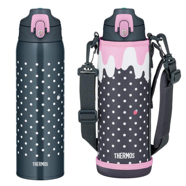 サーモス 2ウェイボトル 1L グレーピンク FJJ-1001WF-GYP Amazon｜サーモス 水筒 真空断熱2ウェイボトル 1L/1.03L グレー