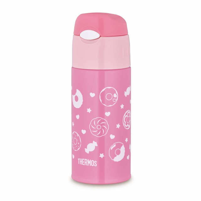 水筒 キッズ 子供 ストロー THERMOS 400ml 車 乗り物 - 弁当箱・水筒