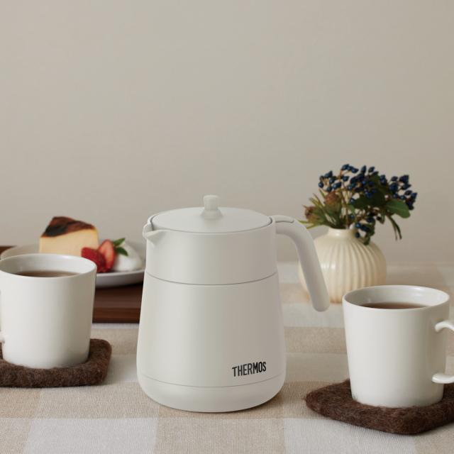 サーモス ティーポット 真空断熱 700ml TTE-700 ステンレス （ THERMOS