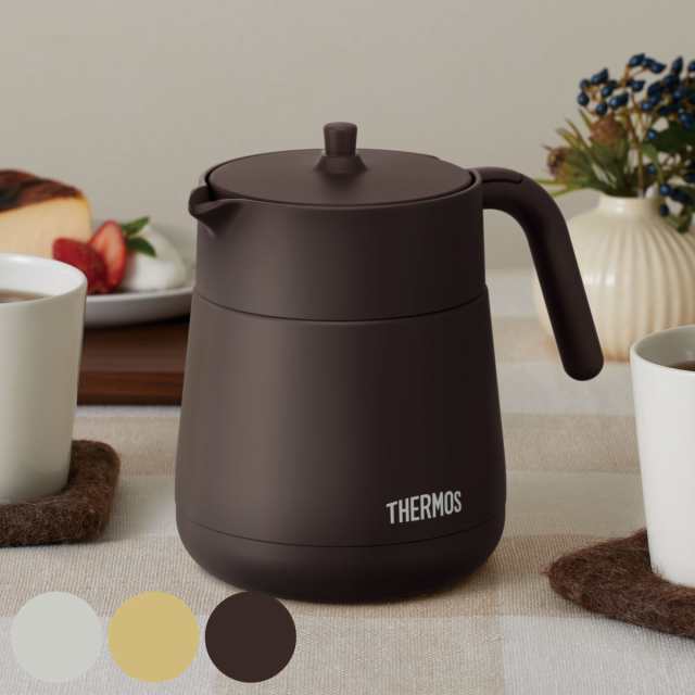 サーモス ティーポット 真空断熱 700ml TTE-700 ステンレス （ THERMOS