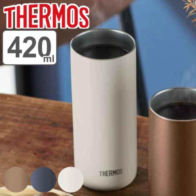 サーモス タンブラー 真空断熱 420ml JDW-420 ステンレス （ THERMOS