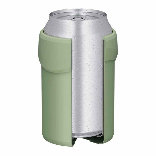 サーモス 缶ホルダー 保冷 350ml JDU-350 KKI ステンレス