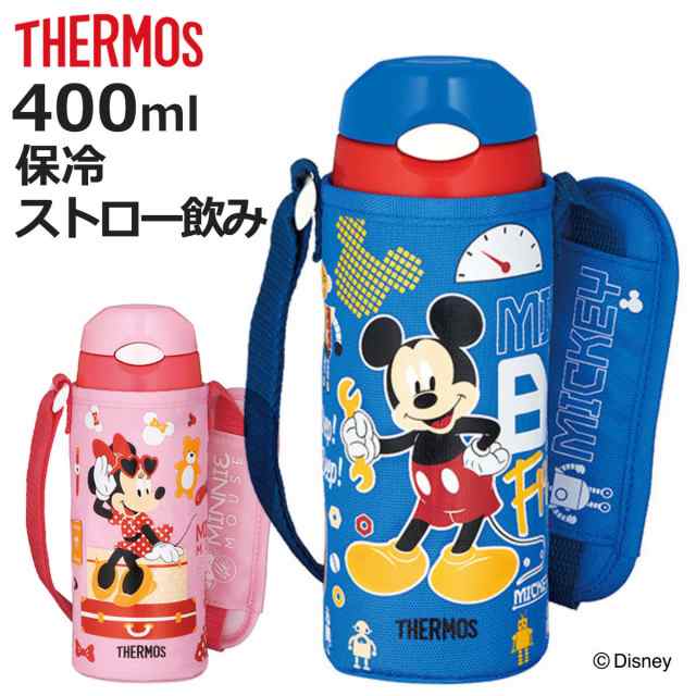 特価 サーモス 水筒 キッズ 400ml ステンレス ミッキーマウス ミニーマウス 真空断熱ストローボトル FHL-402FDS （ THERMOS  ミッキー ミ｜au PAY マーケット