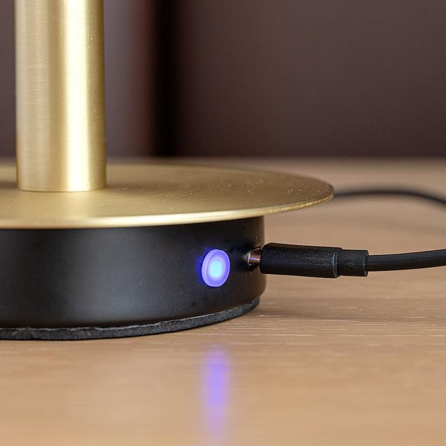 テーブルライト LED電球付き 無段階調光 USB充電 ORIGAMI LAMP オリガミランプ gram eight グラムエイト （ ポータブルランプ コードレス 間接照明 卓上 PORTABLE テーブルランプ ドリッパー ポータブルライト USBケーブル付 ）_11