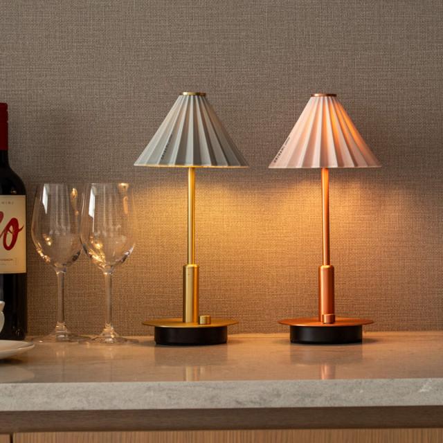 テーブルライト LED電球付き 無段階調光 USB充電 ORIGAMI LAMP オリガミランプ gram eight グラムエイト （ ポータブルランプ コードレス 間接照明 卓上 PORTABLE テーブルランプ ドリッパー ポータブルライト USBケーブル付 ）_14