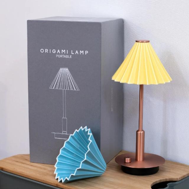 テーブルライト LED電球付き 無段階調光 USB充電 ORIGAMI LAMP オリガミランプ gram eight グラムエイト （ ポータブルランプ コードレス 間接照明 卓上 PORTABLE テーブルランプ ドリッパー ポータブルライト USBケーブル付 ）_18