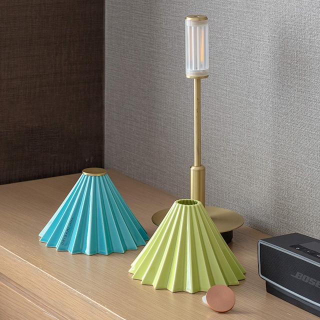 テーブルライト LED電球付き 無段階調光 USB充電 ORIGAMI LAMP オリガミランプ gram eight グラムエイト （ ポータブルランプ コードレス 間接照明 卓上 PORTABLE テーブルランプ ドリッパー ポータブルライト USBケーブル付 ）_8