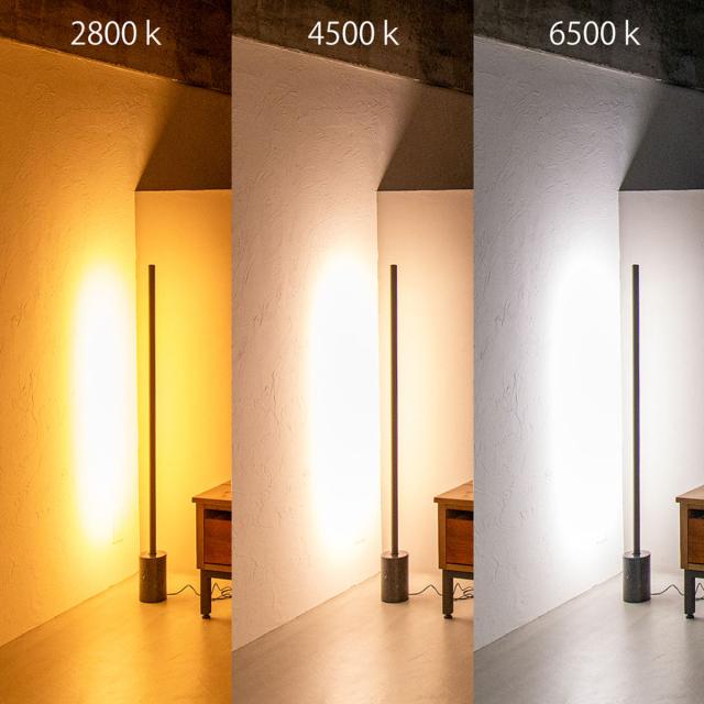 フロアライト LED ブラス リモコン付き ネオマンクス 間接照明 gram eight グラムエイト （ 真鍮 スタンドライト ライト バーライト 調光 調色 照明 おしゃれ スタイリッシュ モダン Smart Life対応 ）_13