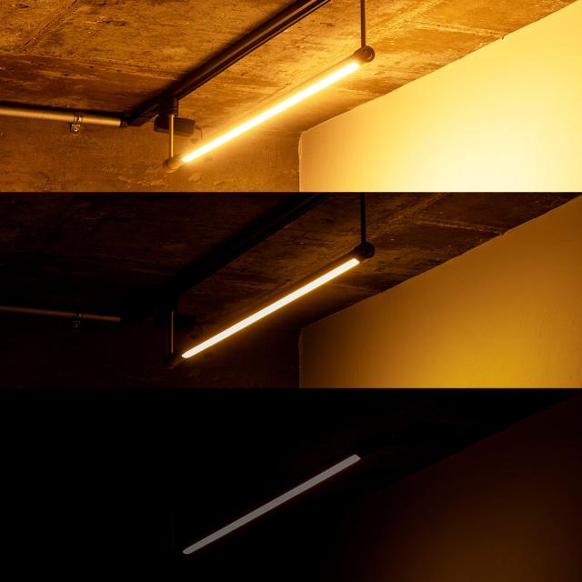 シーリングライト LED ブラス リモコン付き アプリ対応 ネオマンクス ダクトレール 間接照明 gram eight グラムエイト （ 真鍮 バーライト ライト 照明器具 スリム 照明 横 調光 調色 おしゃれ ）_9