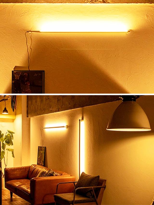 ウォールライト LED リモコン付き アプリ対応 ネオマンクス 壁面照明 gram eight グラムエイト （ 壁付け 間接照明 バーライト 照明器具 縦 横 調光 調色 壁掛けライト フロアライト リビング 階段 洗面所 おしゃれ ）_9
