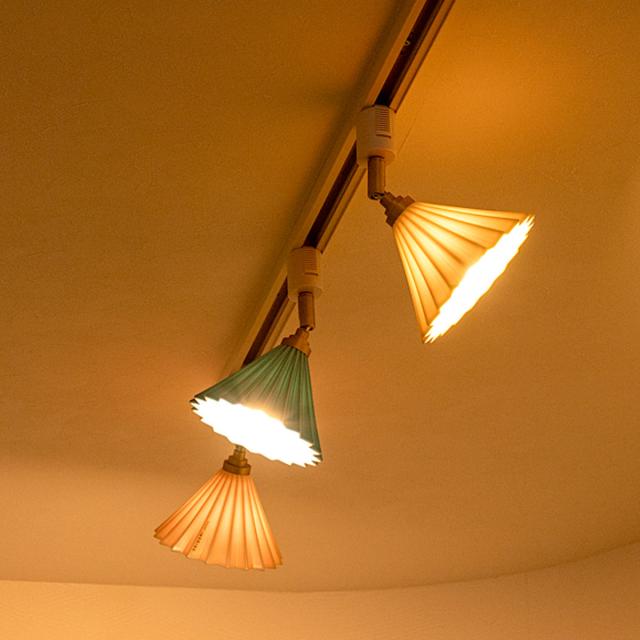 スポットライト 1灯 LED電球付き ORIGAMI LAMP オリガミランプ ダクトレール用 gram eight グラムエイト （ ダクトレール ダクトレール照明 照明器具 ライティングレール 角度調節 電球付き ドリッパー 陶磁器 職人 手仕事 おしゃれ ）_7