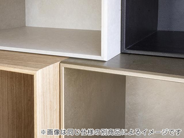 壁面収納ボックス 2連 ハーフ浅型 縦 ブイティス 幅19.6cm （ V-TISS