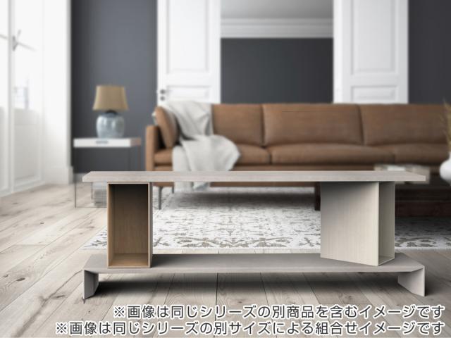 ブイティス専用 天板 3モジュール 背面化粧 溝なし 幅117.6cm （ V-TISS コンポーネント 収納 家具 壁面収納 リビング家具 組み合わせ ラック 収納家具 シェルフ 壁面 日本製 ）_5