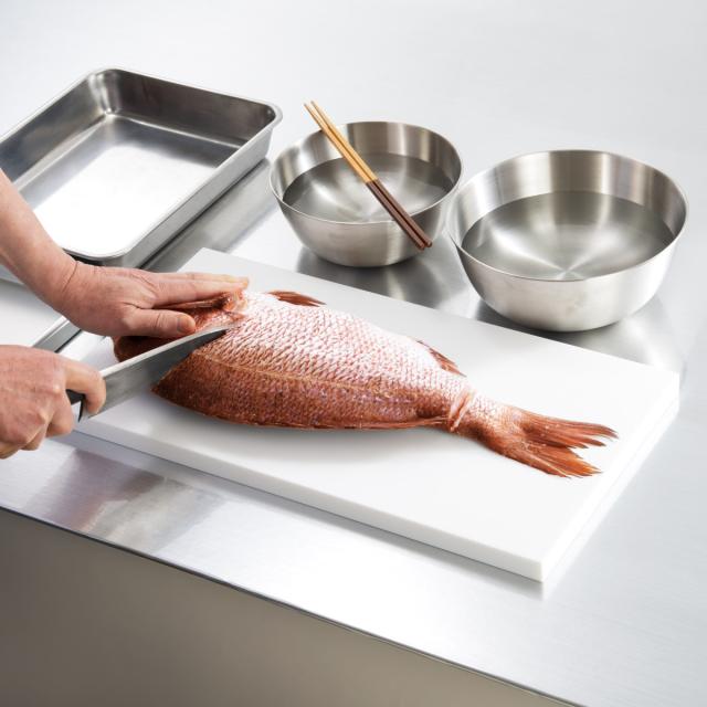 まな板 業務用 50×27cm 2cm厚 抗菌カラーまな板 SIAA抗菌 日本製 （ まないた 俎板 マナイタ カッティングボード 抗菌加工 抗菌まな板 カラー 無地 シンプル 使い分け プラスチック製 業務用まな板 ）_5
