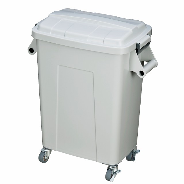 ゴミ箱 業務用 45L 厨房ダストペール （ ごみ箱 ダストボックス 厨房 飲食 キャスター付 大容量 45リットル ふた付き 生ゴミ 飲食店 屑入れ 屋内用 屋内 キャスター付き ）の通販は