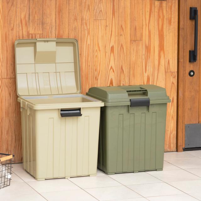 ゴミ箱 90L 屋外兼用 同色4個セット 連結ハンドルペール （ ごみ箱 90