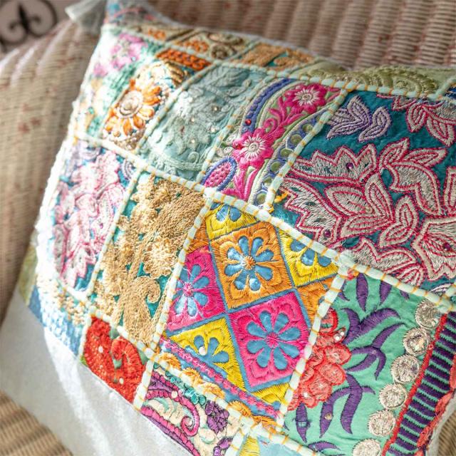 古布 パッチワーク大きいフリーカバー 古布 パッチワーク大きいフリーカバー