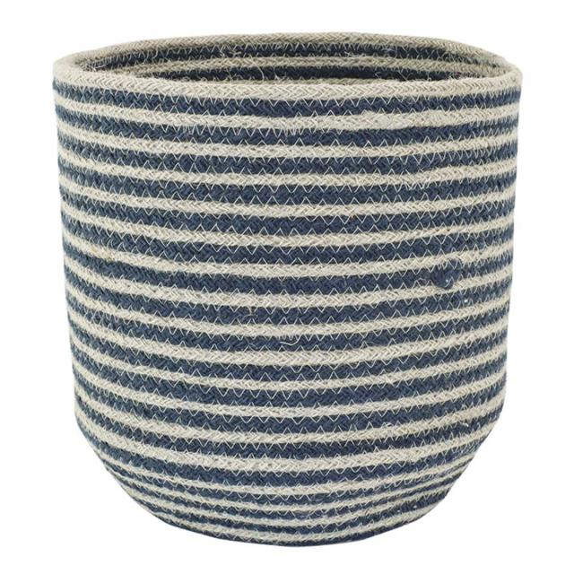 かご バスケット 4個組 Uシェイプ カラージュート （ カゴ 収納 小物