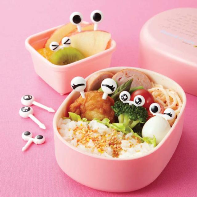 ピック 目玉ピック 10本入 お弁当グッズ （ キャラ弁 お弁当