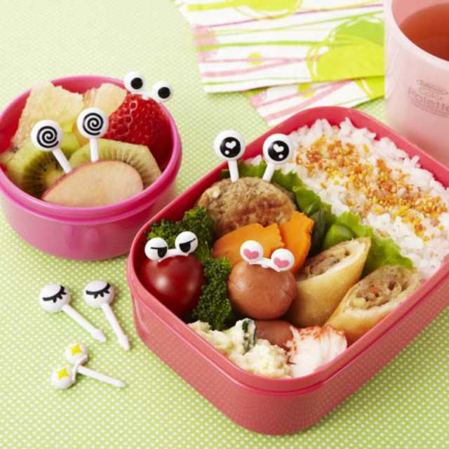 ピック 目玉ピック 10本入 お弁当グッズ （ キャラ弁 お弁当