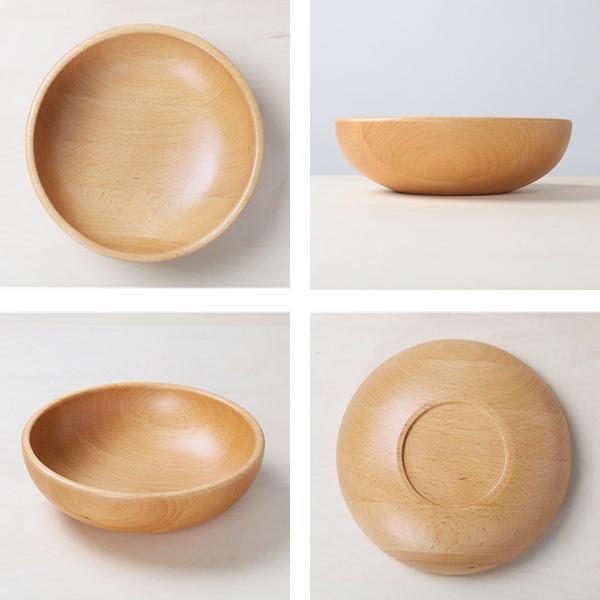 ボウル 23cm L サラダボウル 木製 皿 食器 洋食器 天然木 ビーチ