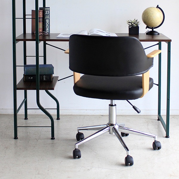 オフィスチェア デスクチェア chair パソコンチェア 椅子 キャスター付き オフィスチェア 座面高41～54cm キャスター チェア 高さ調節