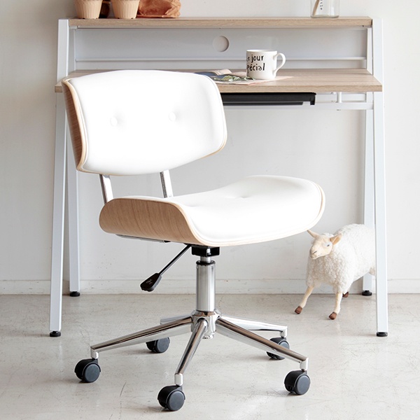 オフィスチェア デスクチェア chair パソコンチェア 椅子 キャスター付き オフィスチェア 座面高41～54cm キャスター チェア 高さ調節