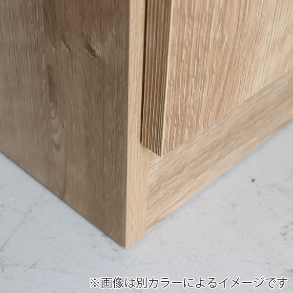キッチンカウンター アーバンデザイン MODELLO 日本製 幅89cm ブラウン/ブラック （ カップボード キッチン レンジ台 キッチンワゴン 収納 カウンター 家電ラック キッチンボード 収納ラック 台所収納 ブラック おしゃれ ）