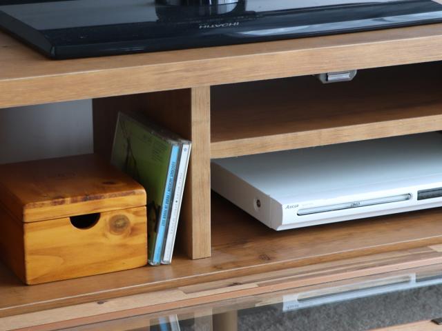 テレビ台 ローボード ブロックデザイン アカシア前板 ARGU 幅180cm （ テレビボード TV台 TVボード テレビラック 天然木 日本製 完成品 木製 モダン 収納 リビング 棚 TV 家具 幅180 AVボード テレビ台 ロータイプ）_7