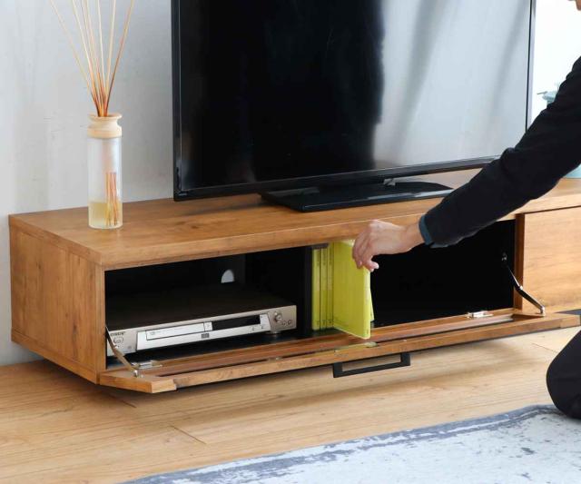 ローボード テレビ台 ヴィンテージ調 シンプルデザイン 約幅140cm 