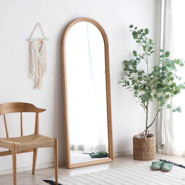 スタンドミラー 全身 60×160cm アーチ型 シーナ スタイルミラー