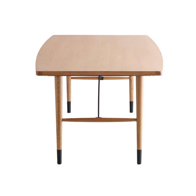 ダイニングテーブル 幅160cm H字脚 木製 ノエラ （ テーブル 天然木 食卓テーブル 高さ65cm ロータイプ 長方形 食卓 机 ダイニング 木製テーブル 奥行90cm ）_13