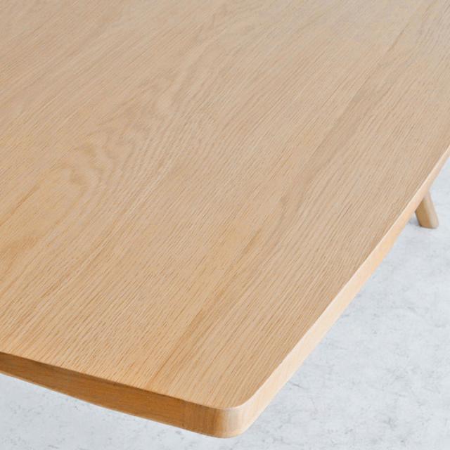 ダイニングテーブル 幅160cm H字脚 木製 ノエラ （ テーブル 天然木 食卓テーブル 高さ65cm ロータイプ 長方形 食卓 机 ダイニング 木製テーブル 奥行90cm ）_5