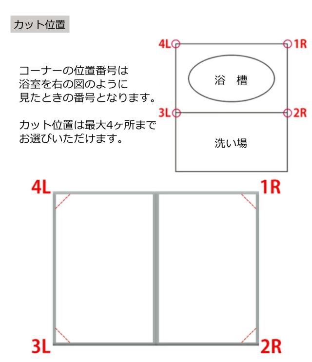 風呂ふた オーダー オーダーメイド ECOウォーム neo ふろふた 86〜90×121〜130cm 2枚割 （ 風呂蓋 風呂フタ 冷めにくい 保温風呂ふた 組み合わせ 日本製 風呂 ふた フタ 蓋 サイズオーダー 2枚組 抗菌 防カビ ブラウン シルバー ）