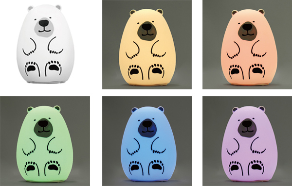 Ledライト ベアライト テーブルライト インテリアライト 間接照明 電池式 インテリア かわいい シリコン 叩くと光る ナイトライト 卓の通販はau Pay マーケット お弁当グッズのカラフルbox