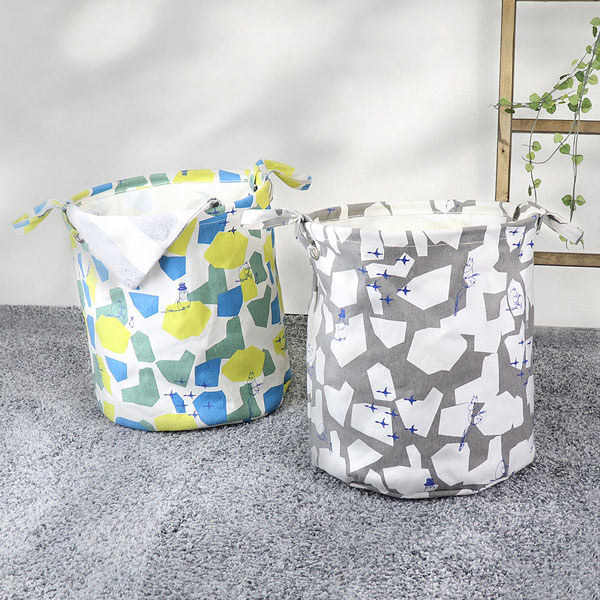 収納ケース ムーミン 北欧 幅33 奥行33 高さ37cm 布 ラウンド 丸型 収納 持ち手付き おもちゃ箱 おもちゃ入れ ラウンド型 バスケッの通販はau Pay マーケット リビングート