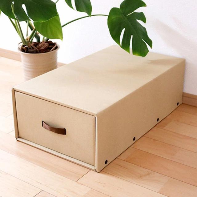 収納ケース 約 幅39×奥行70×高さ22cm クラフト衣装ケース 押し入れ用