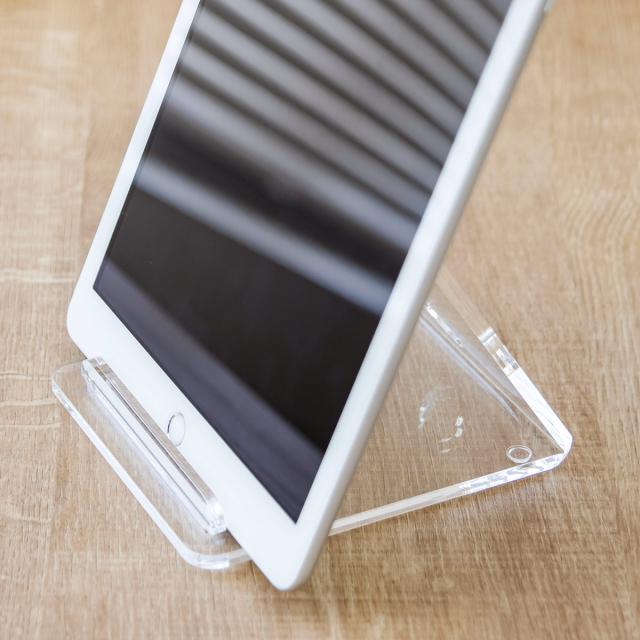 タブレットスタンド amenist アクリル製 タブレット 日本製 クリア