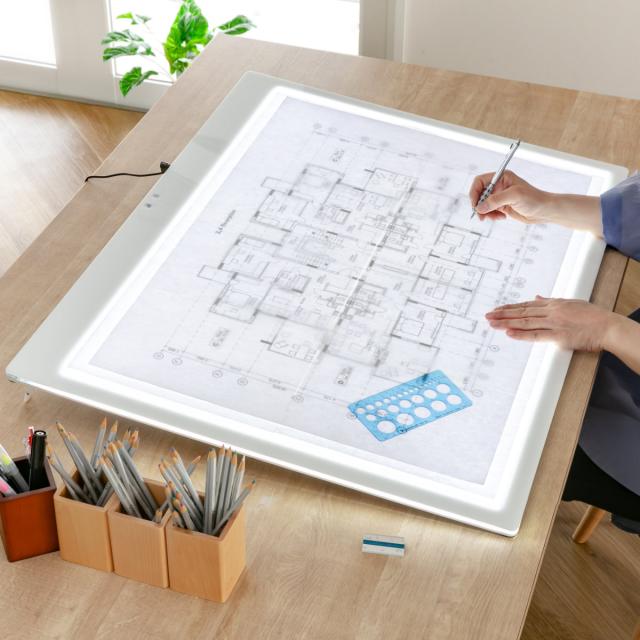 TREVIEWERトレース台 A2-450(ホワイト) 楽天市場】【日本製】 トレース