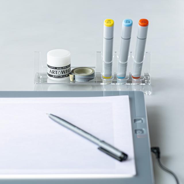 ペン＆トレースタンド トレビュアー トレース台専用 アクリル製