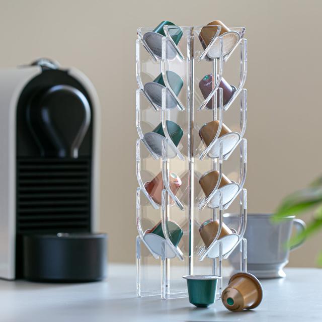 コーヒーカプセルスタンド ネスプレッソカプセルスタンド 20個収納